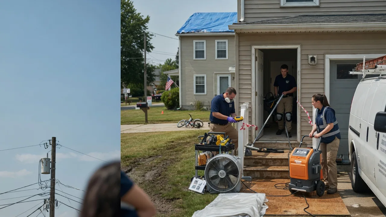 Water Damage Repair in Warren, IN near me